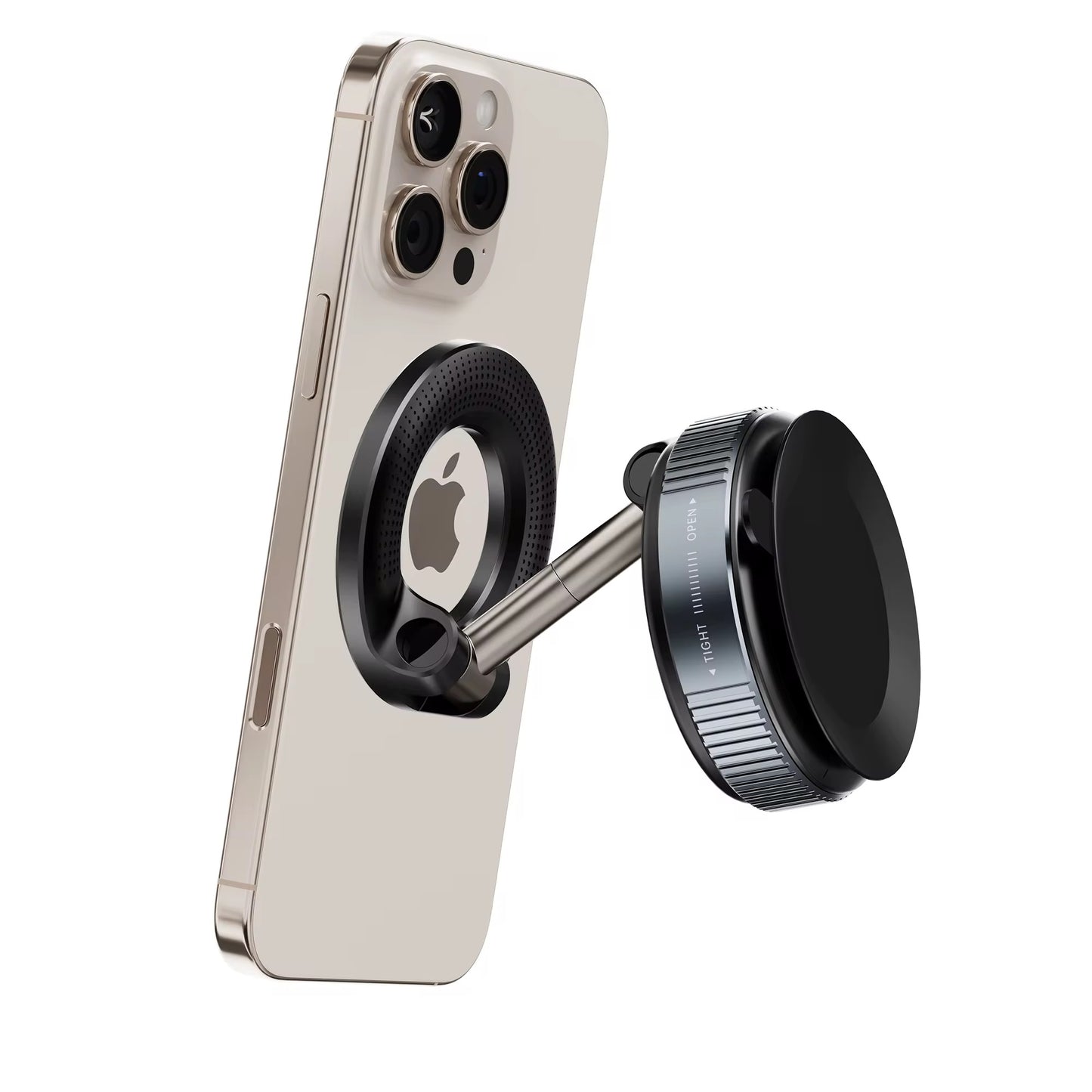 Support de téléphone 360° multitâche pour voiture, bureau et domicile.