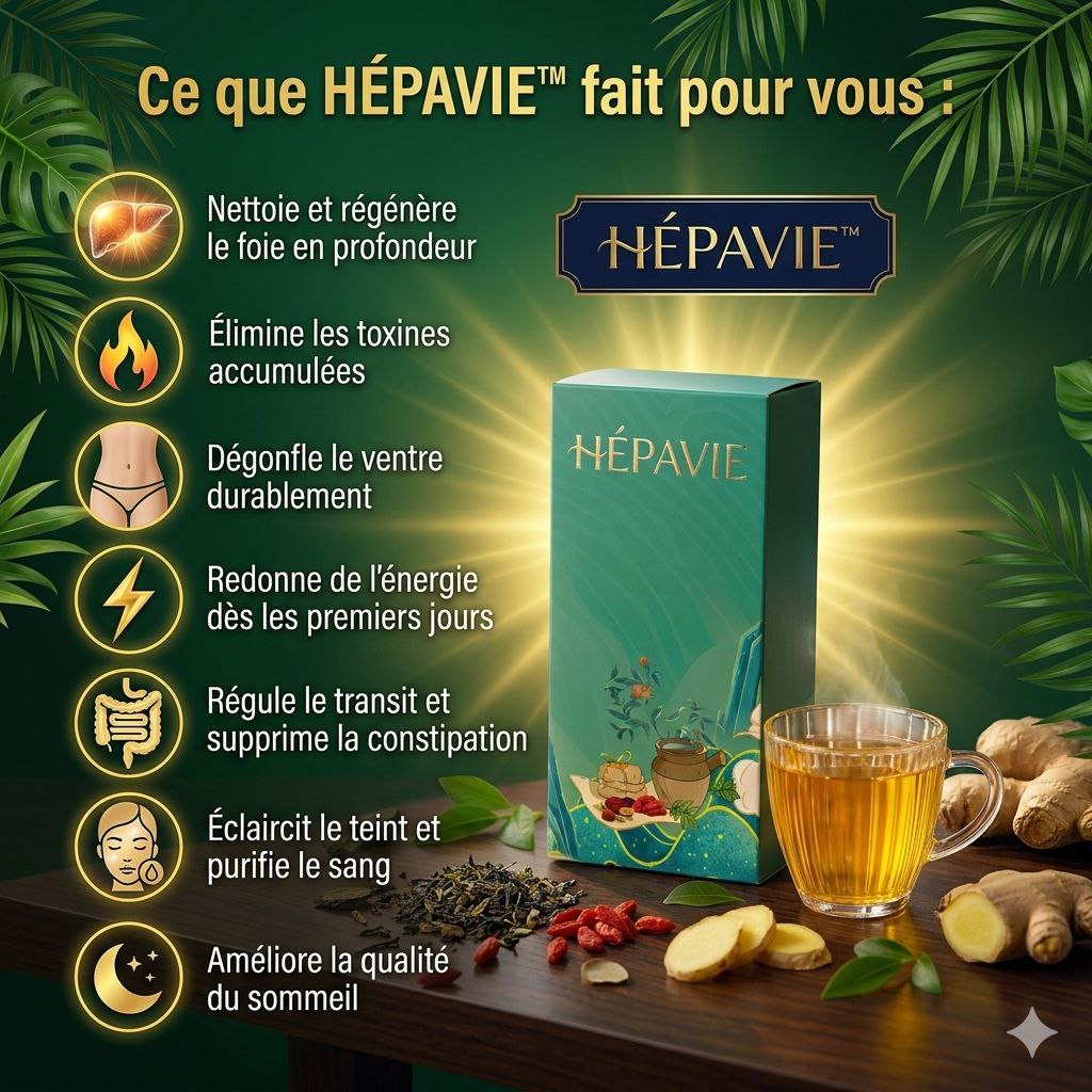HÉPAVIE™ 18 Saveurs - "Purifiez votre foie, retrouvez votre vie."
