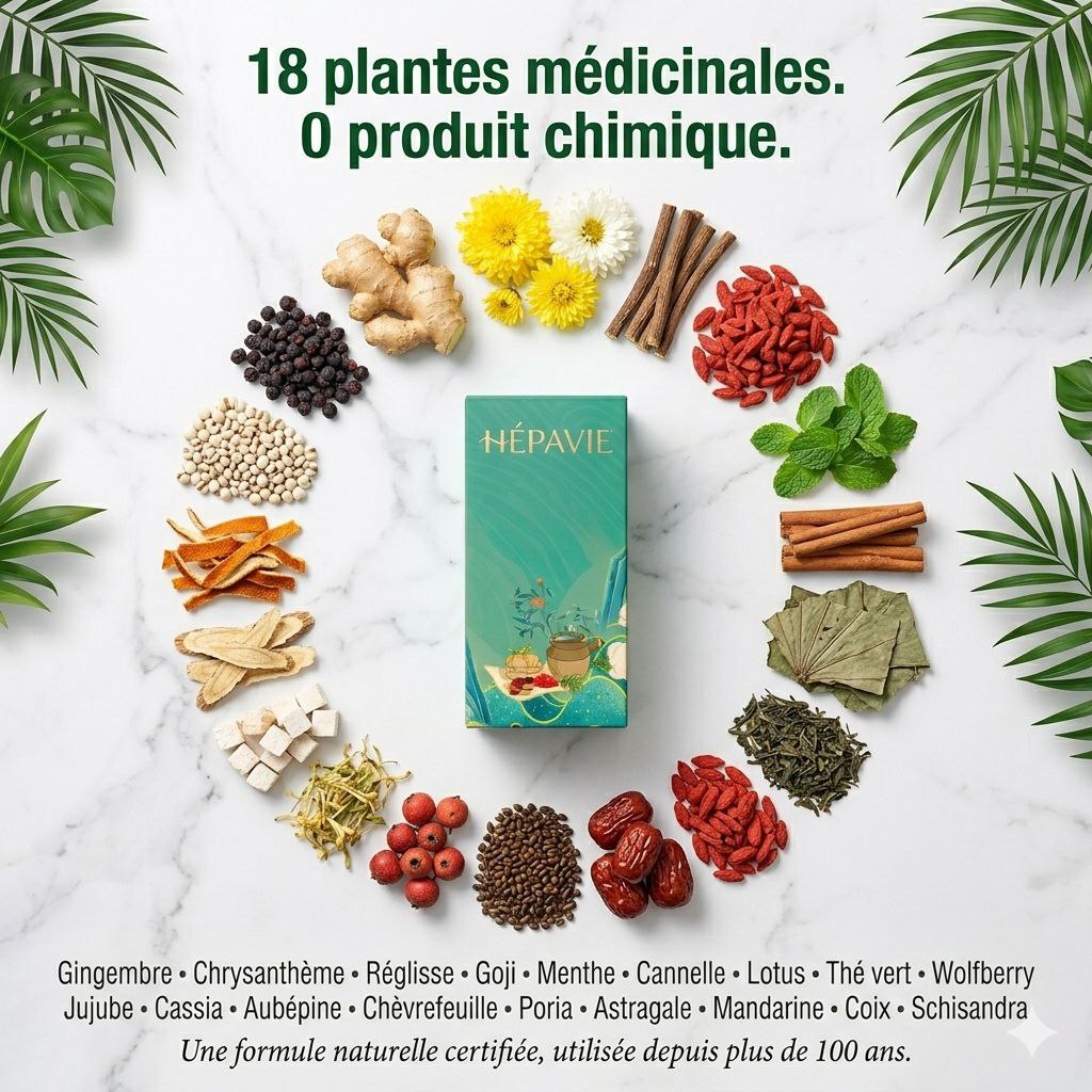 HÉPAVIE™ 18 Saveurs - "Purifiez votre foie, retrouvez votre vie."