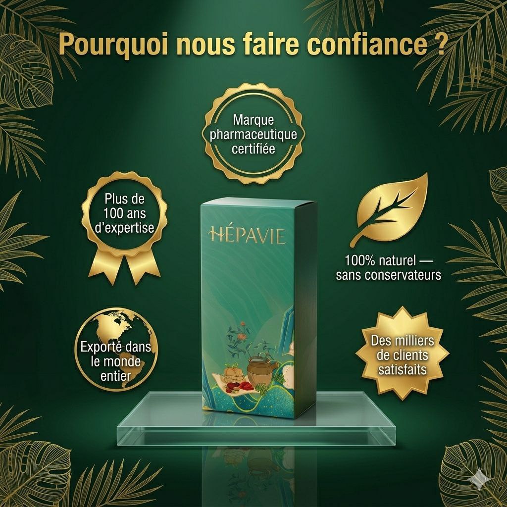 HÉPAVIE™ 18 Saveurs - "Purifiez votre foie, retrouvez votre vie."