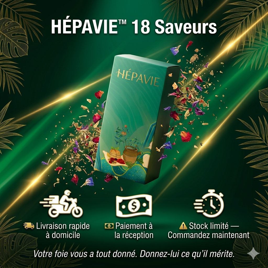 HÉPAVIE™ 18 Saveurs - "Purifiez votre foie, retrouvez votre vie."