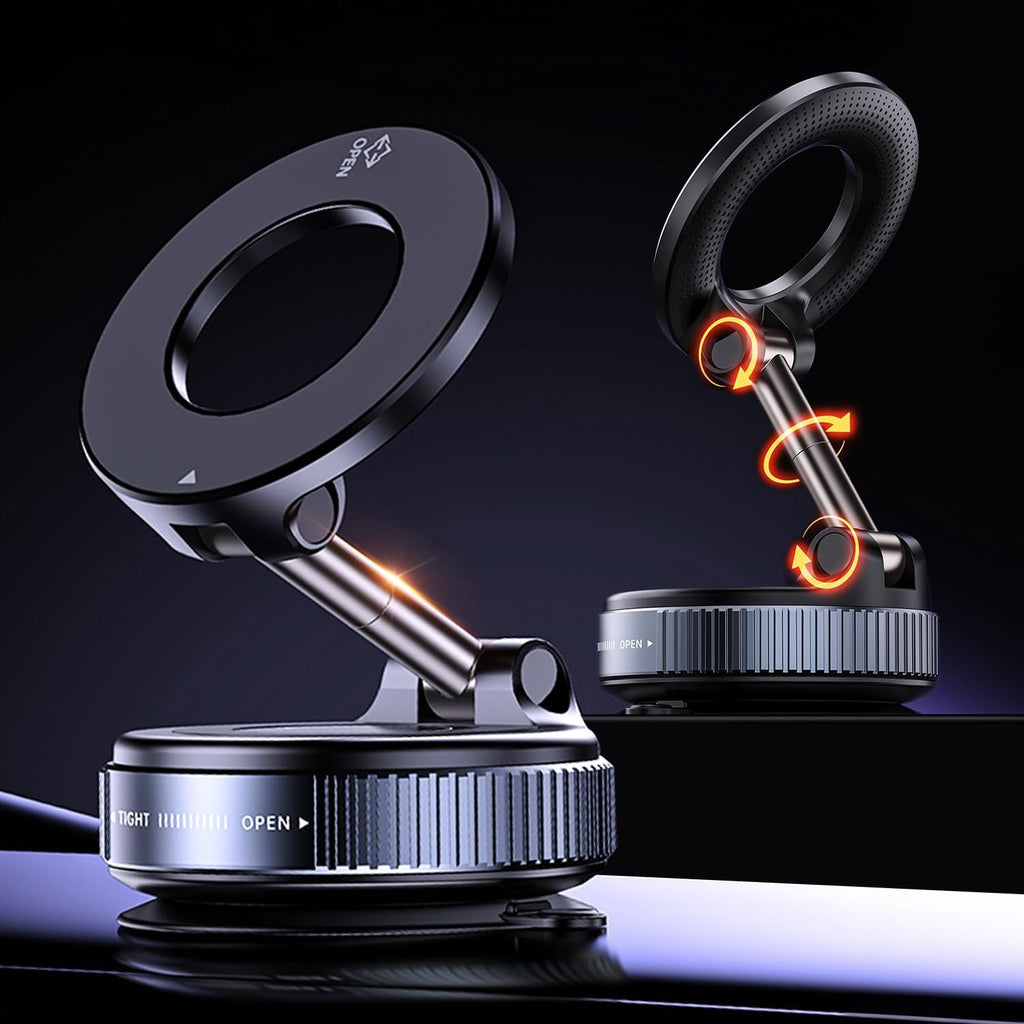 Support de téléphone 360° multitâche pour voiture, bureau et domicile.