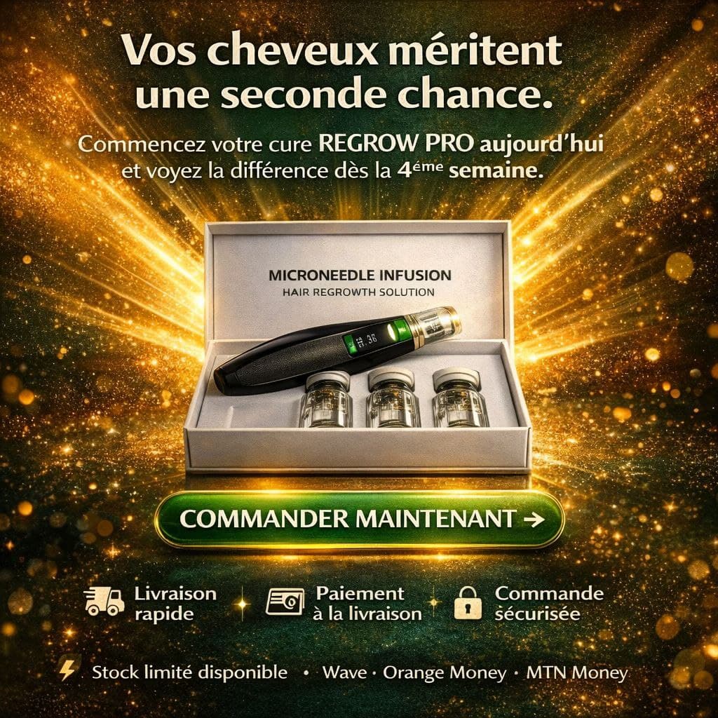 Vos cheveux retrouvés en quelques semaines seulement.