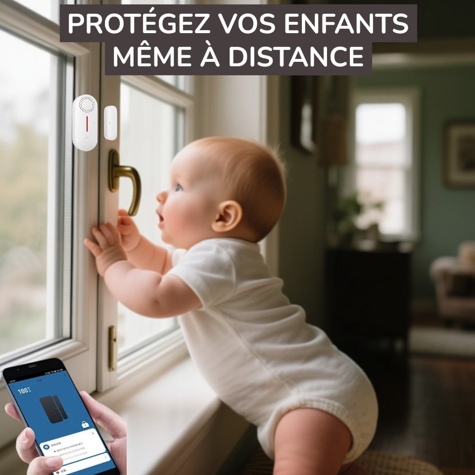 AlarmePort™ Capteur wifi