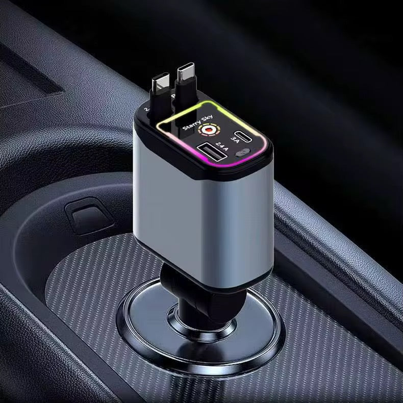 Super chargeur allume cigare 4en1