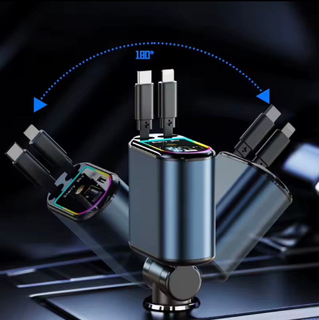 Super chargeur allume cigare 4en1